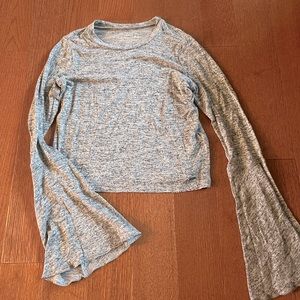hollister gray long sleeve